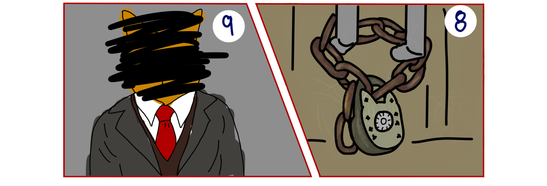 maullin y un candado